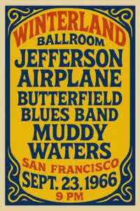 1966 Winterland posters