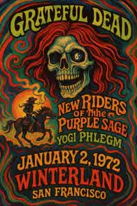 1972 Winterland posters